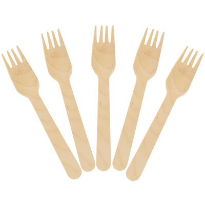 Wooden Disposable Forks